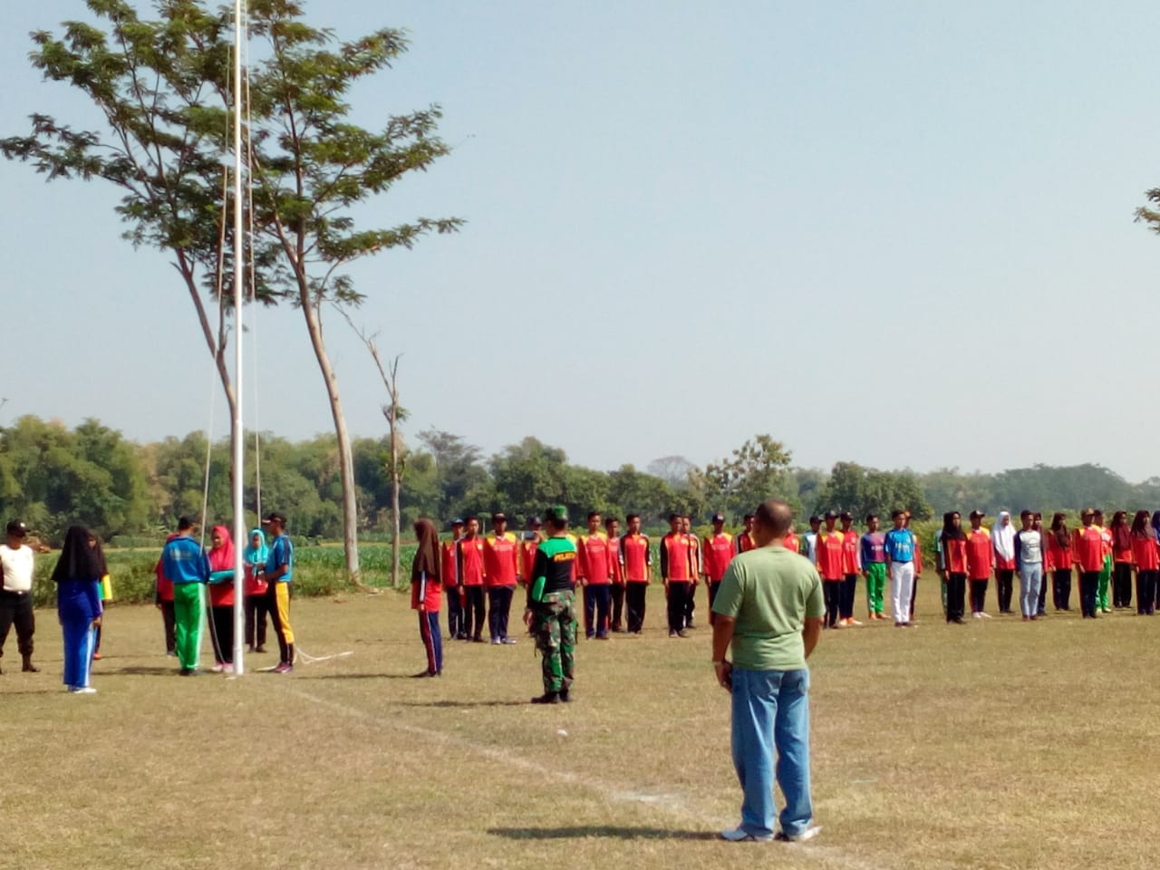 Latihan PASKIBRAKA, Senin 13-08-1991